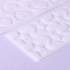 Формы для шоколада, набор 3 шт., 8 ячеек, силикон, 21×11×0.3 см, прозрачные - Фото 2