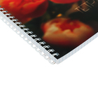 Тетрадь 96 листов в клетку, на гребне, "Цветочная поэзия", обложка мелованный картон, ламинация soft touch, блок 60 г/м2, МИКС - фото 24644783