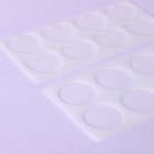 Формы для шоколада, набор 2 шт., силикон, 23×12 см, прозрачные - Фото 3