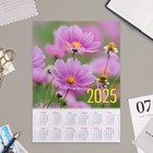 Календарь листовой "Полевые цветы" 2025 год, А4 - фото 321778312