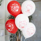 Шар латексный 12" «Hello Kitty», набор 5 шт., МИКС 10647897