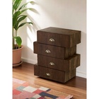 Комод «Чемодан», 4 ящика 620 мм, 620×350×740 мм, цвет коричневый камень/ржавый камень - Фото 3