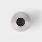 Насадка кондитерская KONFINETTA «Круг», d=3 см, выход 1,1 см, нержавеющая сталь - фото 4546357