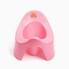 Горшок детский Крошка Я «Радуга», розовый - Фото 2