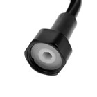 Шланг для гигиенической лейки ZEIN 4166, 1/2‘‘, ПВХ, 150 см, спиральный, черный - фото 807728604