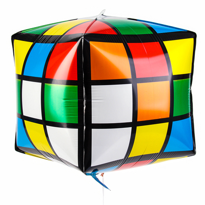 Шар фольгированный 22" «Кубик Рубика»