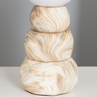 Лампа настольная «Амани» 1×40 Вт Е14 бежевый 11.5×11.5×28 см - Фото 4