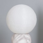 Лампа настольная RISALUX «Амани», 40 Вт, Е14, белая, 11.5×11.5×28 см - Фото 4
