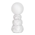 Лампа настольная «Амани» 1×40 Вт Е14 белый 11.5×11.5×28 см - Фото 6