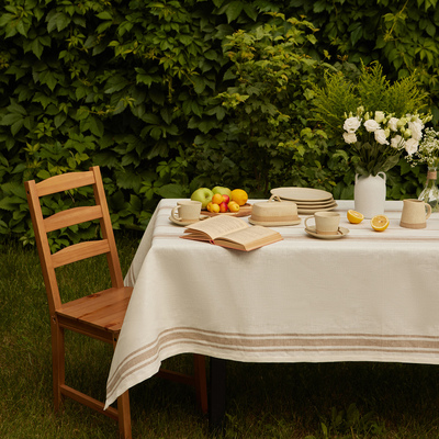 Скатерть SL HOME Persistent, 220×140 см, лён 100%, 260 г/м²