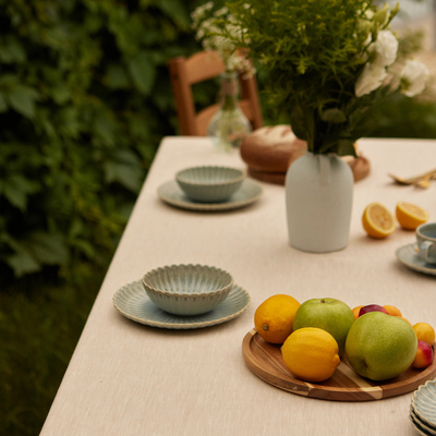 Скатерть SL HOME Gloomy, 300×140 см, лён 100%, 180 г/м²