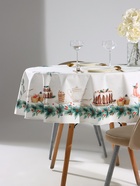 Скатерть новогодняя «Этель» New Years treat, d=150 см ±3 см с ВГМО, 100% хлопок, саржа 190 г/м² - Фото 3