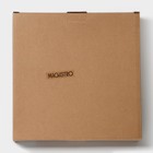 Тарелки Magistro Hypnose, 25.7×2.5 см, набор 2 шт., фарфор, чёрные, белые - Фото 9