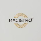Тарелки глубокие Magistro Hypnose, 900 мл, 23×4.5 см, набор 2 шт., фарфор, белые - Фото 8