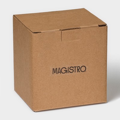 Кружка Magistro Hypnose, 350 мл, фарфор, белая