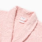 Халат махровый женский LoveLife «Сирокко», размер M, хлопок 100%, розовый - Фото 2