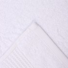 Полотенце махровое Love Life, 70×140 см, 100% хлопок, 450 г/м², белое - Фото 3