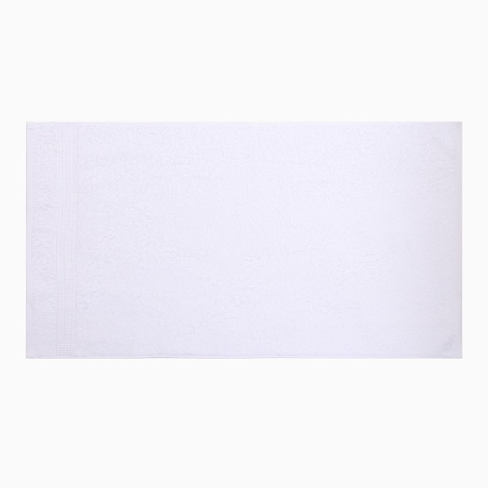 Полотенце махровое Love Life, 70×140 см, 100% хлопок, 450 г/м², белое - Фото 1