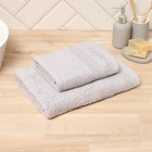 Полотенце махровое Love Life «Пассат», 70×140 см, хлопок 100%, светло - серое - Фото 2