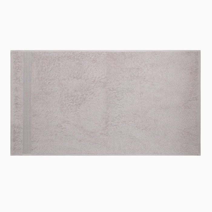 Полотенце махровое Love Life «Пассат», 70×140 см, хлопок 100%, светло - серое - Фото 1