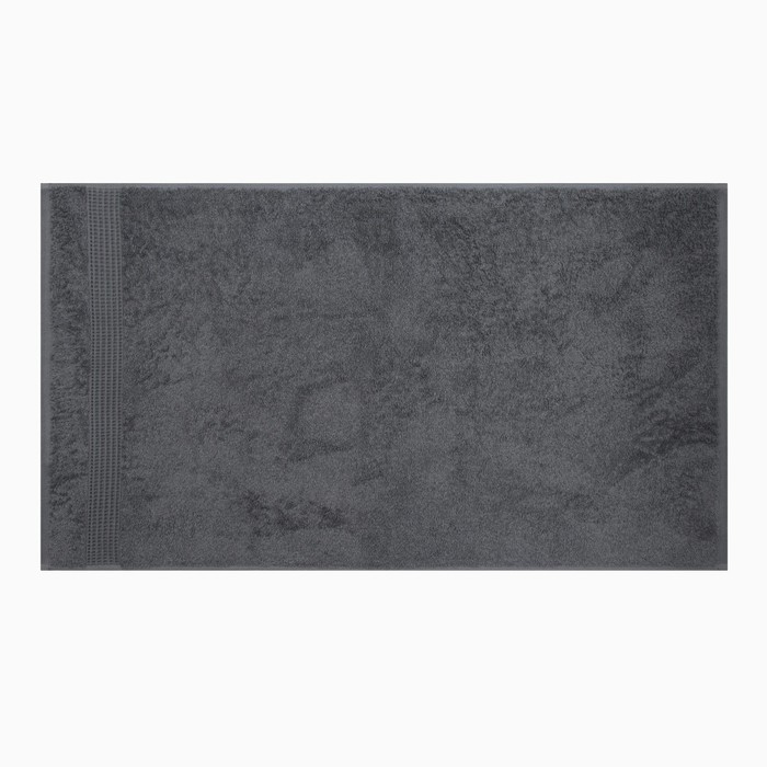 Полотенце махровое Love Life «Пассат», 50×90 см, хлопок 100%, тёмно-серое - Фото 1