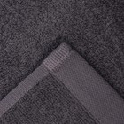 Полотенце махровое Love Life «Самум», 50×90 см, хлопок 100%, тёмно-серое/зелёное - Фото 4