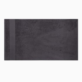Полотенце махровое Love Life Basic, 70×140 см, 100% хлопок, 450 г/м², темно-серое 10364599