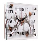 Часы настенные кухонные "Мраморные макаруны", бесшумные, 20 х 25 см, АА - фото 24614106