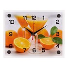 Часы настенные кухонные "Апельсиновый сок", бесшумные, 20 х 25 см, АА - фото 321780199