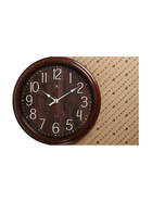 Часы настенные, интерьерные "Классика", бесшумные, d-48 см, коричневые - фото 43178368
