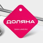 Молоток для мяса Доляна, 29×10.5 см, 600 г, серебристый - Фото 6