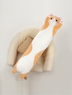 Мягкая игрушка-подушка «Котик», 130 см, цвет рыжий - Фото 3