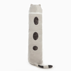 Мягкая игрушка-подушка «Котик», 130 см, цвет серый - фото 4470630