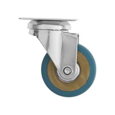 Колесо мебельное, d=50 мм, без тормоза, 4 шт. TMP