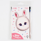 Воздушный шар фольгированный 31" «Зайка», с подложкой - Фото 3