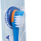 Зубная щетка на присоске MASTER DENT для детей, СИНИЙ ТРАКТОР, голубая - фото 24640266