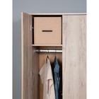 Шкаф 3х дверный City, 1050×454×1800 мм, комбинированный, цвет дуб крафт серый - Фото 4
