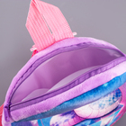 Рюкзак новогодний детский «Волшебная змея», плюшевый, цвет фиолетовый, на новый год - фото 4530984