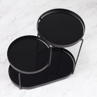 Органайзер для хранения, 3 секции, 30×17×26.5 см, чёрный - Фото 5