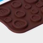 Формы для шоколада Доляна, набор 3 шт., силикон, 21×12 см, МИКС - Фото 3