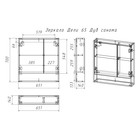 Шкаф-зеркало Spectrum Дели 65, дуб сонома 10642871 - фото 64939