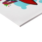 Альбом для рисования А4, 20 листов, блок 120 г/м², на клею, Erich Krause «Crazy Shark», 100% белизна, твёрдая подложка - Фото 4