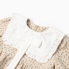 Платье для девочки MINAKU, рост 80-86, бежевое - Фото 5