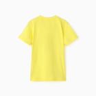Футболка для мальчика, цвет жёлтый, рост 128 см - фото 24673368