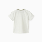 Комплект для новорожденного (футболка, комбинезон), цвет белый/хаки, рост 68-70 см - Фото 6