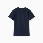 Футболка для мальчика, цвет темно-синий, рост 110 см 10617239