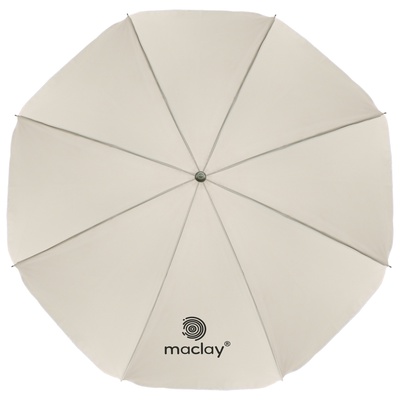 Зонт пляжный maclay, с УФ-защитой, d=160 см, h=170 см
