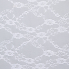 Лоскут гипюра, мелкие цветы, белый, 150 × 160 см - Фото 2
