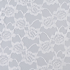 Лоскут гипюра, средние цветы, белый, 150 × 160 см - Фото 2
