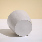 Кашпо для цветов, d=12.5 см, 1 л, пластик, бежевое - Фото 2